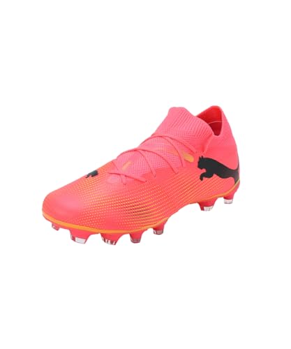 Puma Women Future 7 Match Fg/Ag Wn'S Soccer Shoes, Sunset Glow-Puma Black-Sun Stream, 39 EU