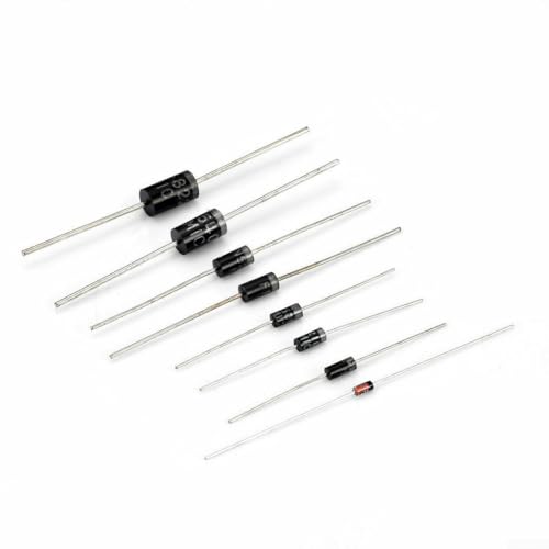 All in 100Pcs Diode Collection with 8 Key Rectifier Types for Home and Industrial Use Contains IN4148 and More