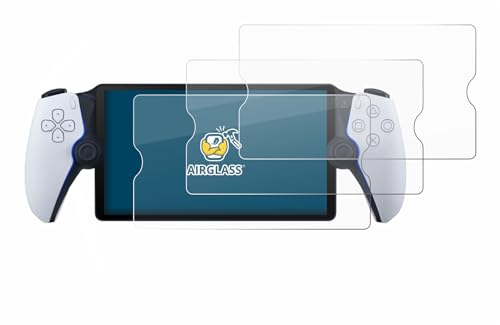 BROTECT Schutzglas für Sony Playstation Portal (3 Stück) Schutzfolie Panzer-Folie Glas [Extrem Kratzfest 9H, Anti-Fingerprint, Ultra-Transparent]