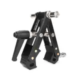 JEBUTU Super Clamp, Universal Clamp mit 5/8" Baby Pins & 1/4“ Schraube für DSLR, Heavy Duty Super Clamp für Rundrohre Flache Oberfläche, für Fotostudio Kamera Beleuchtung Montage, Max Load 12 KG