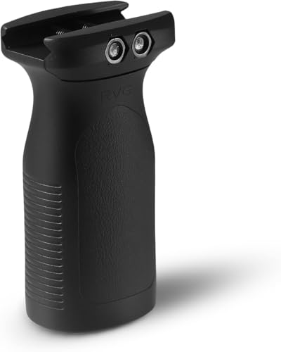 Vertikaler Griff, Ergonomischer Nylon Griff, Vertikaler Vordergriff für 20mm Picatinny Leichtes Balance Zubehör für Outdoor,Schwarz