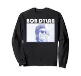 Bob Dylan Official Harmonica Microphone Photo Sweatshirt