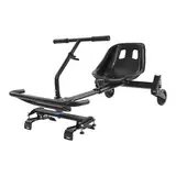 HarBin-Star - Verstellbarer Ständer für Selbstbalancierende Scooter, Selbstbalancierender Scooter Sitzaufsatz Zubehör, mit Werkzeugkoffer, für Outdoor, 110 x 52 x 60cm (Schwarz)