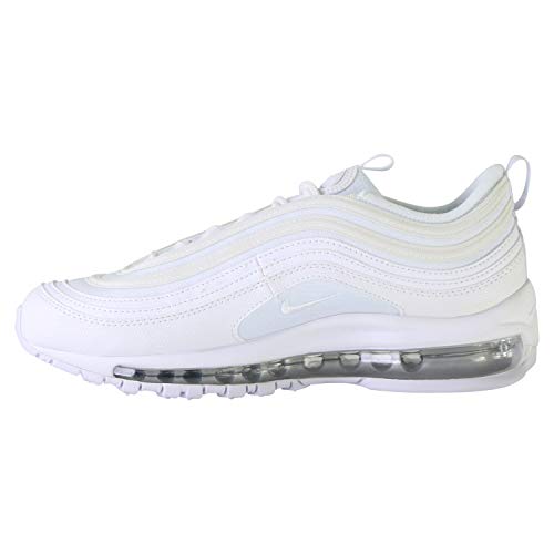 Nike Herren Air Max 97 (gs) Leichtathletikschuhe, Weiß (White/White/Metallic Silver 000)