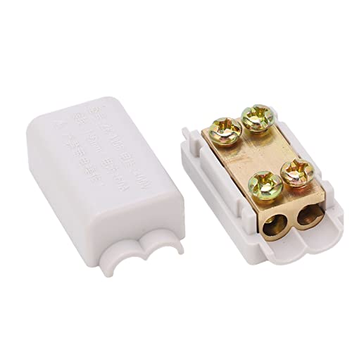 Fafeicy Drahtanschluss Schraubenklemme Block Set Kit Aktiviert Ein Einfacheres Drahtspleißen für Verschiedene Stellen 400 V 60A ZK 1306