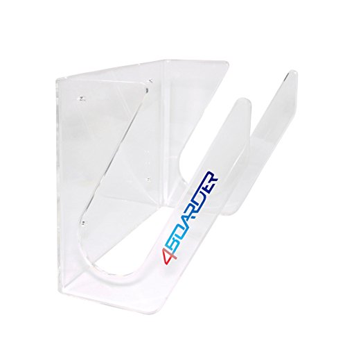 4boarder WAVE Wand-halter Wand-halterung Regal für Wellenreiter Longboard Surfboard Surfbrett SHortboard, transparent