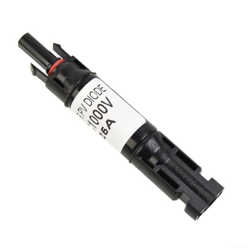 Optimieren Sie Ihr Solar-Setup, zuverlässig und sicher, 25 A Inline-PV-Sicherungsstecker mit Diode