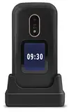 Doro 6060 - GSM Mobiltelefon im eleganten Klappdesign (3 MP Kamera, 2,8 Zoll (7,11cm) Display, GPS, Bluetooth) schwarz
