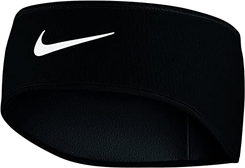 Nike Unisex Kinder Strick Stirnband, Schwarz/Schwarz/Weiß, Einheitsgröße