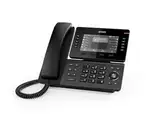 Snom D815W Schnurloses WLAN-Tischtelefon - 5" IPS-Farbdisplay, 10 Funktionstasten, Dual-Band Wi-Fi - Professionelles VoIP-Telefon für Unternehmen und Büros, kompatibel mit gängigen Telefonanlagen