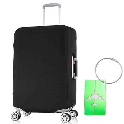 Jeinbuil Koffer Schutzhülle Elastisch Reise Kofferschutzhülle Kofferhülle Luggage Cover mit 1 Gepäckanhänger Wiederverwendbar (XXL(26-29 Zoll))