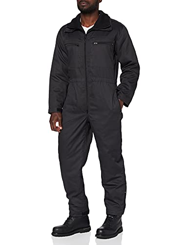 Brandit Panzerkombi Einteiler Winter-Overall - incl. herausnehmbarem Thermo-Unterziehkombi, Gr.XL, schwarz