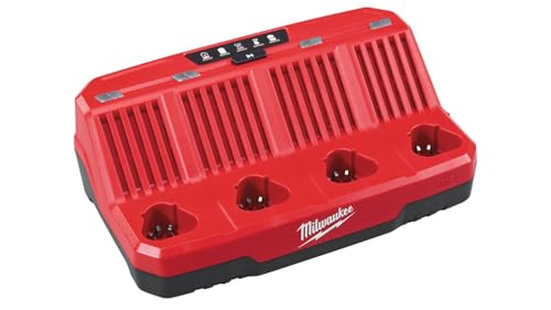 Sistema M12 - Carga en 30/60 min. - Li-Ion y RED Lithium-Ion 4 Puertos secuenciales