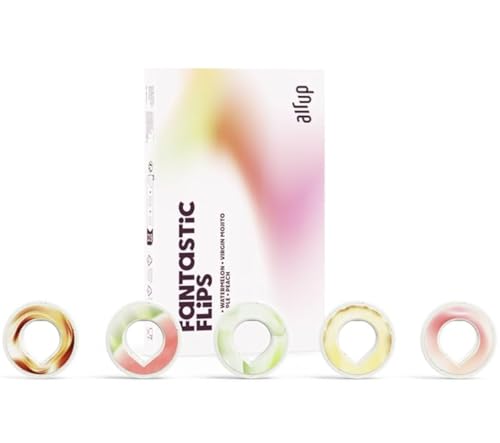 air up® Pods 5 Geschmacksrichtungen im Probier-Set Fantastic Flips | Duft-Pods für 25 Liter Wasser mit zuckerfreiem Geschmack Kola, Wassermelone, Virgin Mojito, Pfirsich, Ananas I für air up® Flaschen