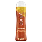 Durex Gleitgel Wärmend – Gleitmittel für wärmende Effekte & angenehme Gleitfähigkeit – 50 ml