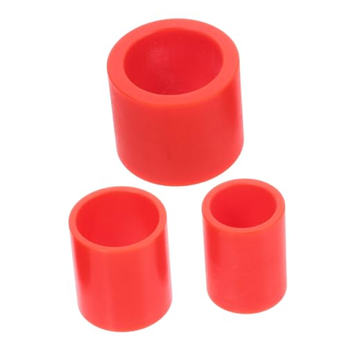 Zerodeko 3 Stück Schleifscheiben Reduzierhülse Doppelschleifer Adapter Schleifmaschine Reduzierrad Aufnahmeadapter Doppelschleifer Aufnahmeadapter Schleifscheiben Adapter Kunststoff