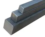 Vierkantstahl S235JR Länge 1000mm (100cm) 10x10mm