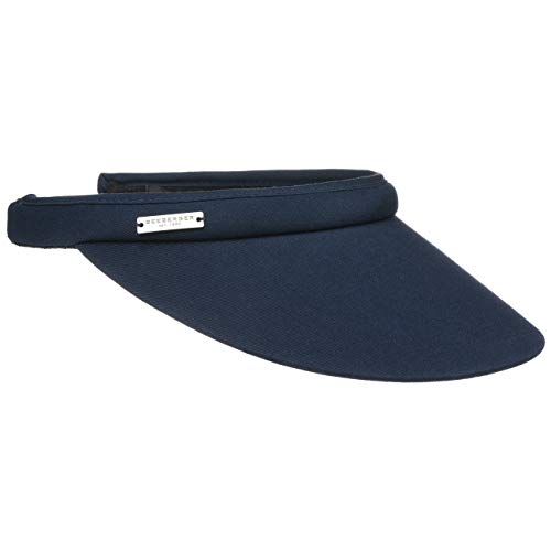 Seeberger Azalee Visor Baumwolle Baumwollvisor Sonnenvisor Sonnenschutz Blendschutz Strandvisor Damenvisor Mit Schirm (One Size, dunkelblau)