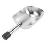 Zerodeko Doppelschaufel aus Edelstahl Süßigkeiten-Buffetschaufel Ice Scooper Schaufeln edelstahlspachtel Ice Cream Scoop kochlöffel kaminofen Wasserschaufel Eisschaufel Rostfreier Stahl