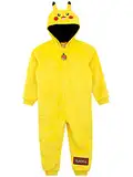 Pokemon Onesie | Jungen Pikachu Kostüm | Schlafoverall Kinder Gelb 116