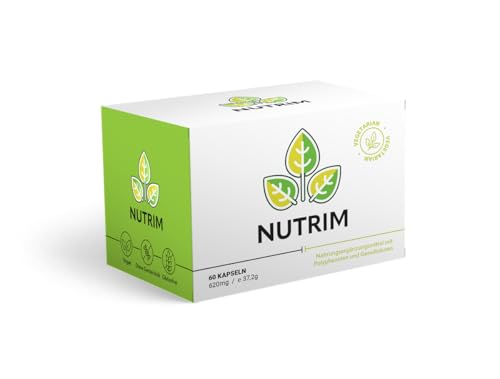 NUTRIM Superfood-Komplex – 60 vegane Kapseln mit Knotentang, Ingwer, Grünem Tee, Grünem Kaffee und Kardamom – natürliche Unterstützung für Ihre Ernährung - Nahrungsergänzungsmittel