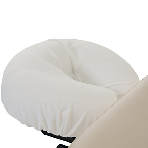 EARTHLITE Deluxe Flanell Kopfstützenbezug - Waschbarer Kopfbezug aus 100% Baumwolle für Massageliegen, Massage, Kopfpolster, Nackenkissen - 2 Stück (1er Pack)