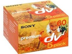 Sony 60 Minute DVC Premium Cassette 5er Pack