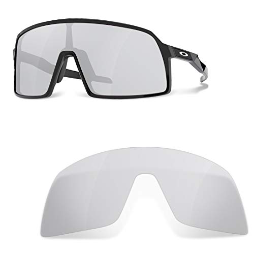 Kompatibel Ersatzgläser für Oakley Sutro S OO9462, Klar