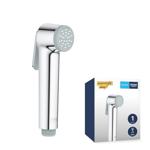 GROHE Vitalio - Bidet-Handbrause (1 Strahlart, mit Druckknopf), chrom, 26351000
