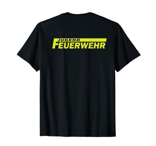 Jugendfeuerwehr Schriftzug auf dem Rücken - Feuerwehr T-Shirt