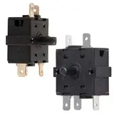 Klaisy 16A 3Pin 5Pin Elektrische Heizung Schaltknauf Schalter Drehwahl Thermostat Schalter Temperatur Control Schalter 250V