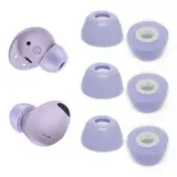 Memory Foam Ohrstöpsel für Samsung Galaxy Buds2 Pro, Ersatz Buds Ohrstöpsel Fit in Case (Violett, M)