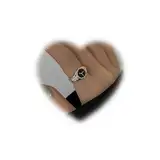 Vintage Uhrenring Golduhr Knuckle Ring Uhr Offener Fingerring Retro Stapelring Verstellbarer Handgefertigter Ringschmuck für Frauen und Mädchen (Gold)