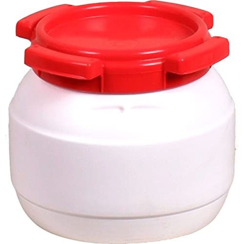 Relags Weithalstonne, rund Tonne, Weiß, 3,6 L