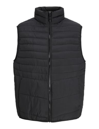 JACK & JONES JJESTATE Packable BW Collar NOOS 12256987,Schwarz,M