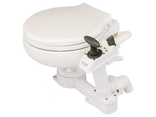 Johnson Pump AquaT™ Manual Marine Toilet - Super Compact
