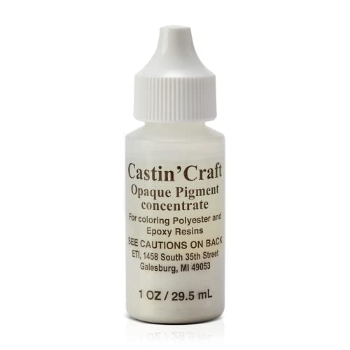 Vorgeschlagener Wert: Umwelttechnologie: Castin'Craft deckendes Pigment Perlglanz (28,3 g Kit) Farbe für Polyester-Gießharz und klares Epoxid | Färbung flüssige Tönungen Farbstoff Kunstbedarf für