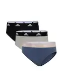 adidas Damen Bikini (3PK) -Sport Active Comfort Cotton Unterwäsche, 932 Assorted, S (3er Pack)