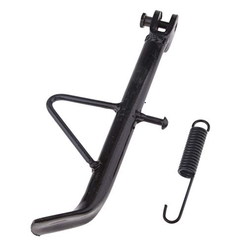 Almencla Motorrad Roller Universal Seitenständer Ständer Abstellstütze Fußstütze - Schwarz 20cm