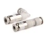 LTRAJUYNH One Way Air Pneumatic Check Valve Non Quick Connector Pipe Fitting Tube OD 4mm 6mm 8mm 10mm 12mm(SPU-12)