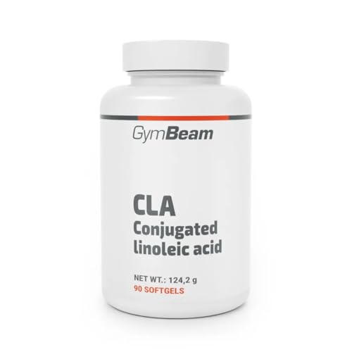 GymBeam CLA - konjugierte Linolsäure, 1600 mg pro Tagesdosis, beliebter Fatburner für Gewichtsabnahme und allgemeine Gesundheit, Geeignet für körperliche Aktivität (90 caps)