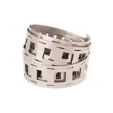 Nickelband, 0,15 * 27.2mm 10M Nickel Streifen Band,für 18650-Batterien Punktschweißband,Nickelstreifen-Lithium-Batteriepack,DIY 18650 Akkupack,Entfernung 20.2mm