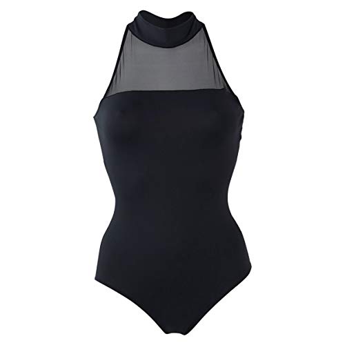 Intermezzo Damen Ballett Body 31466 Bodymertidrap - Farbe: Schwarz (037) - Größe: XXL