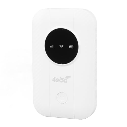 Mobiler WiFi -Hotspot, Tragbarer 4G 5G -Router mit SIM -Kartensteckplatz, 300 Mbit/S Mobile Travel -Router, 4G LTE USB -Modem -Support Bis zu 10 Geräte für Reisegeschäftsfahrten