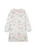 Sanetta Mädchen Nachthemd Sleepshirt Langarm 100% Bio-Baumwolle