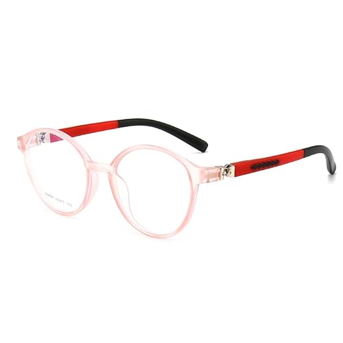 HOUSON Anti Blaulicht Brille Kinder Blaulichtfilter Gläser für Computer,TV, für Mädchen Jungen(Alter 5-10 Jahre) Rosa