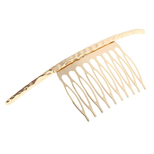 Sharplace Damen aus aus Haarkamm Haarschmuck Braut Seite Kamm Haargesteck Brautschmuck für Frauen, Gold