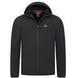 Höhenhorn Alpberg Herren leichte Softshell Jacke Outdoor Schwarz Gr. L