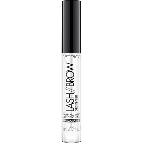 Catrice Lash Brow Designer Shaping And Conditioning Mascara Gel, Augenbrauengel, Nr. 010, Transparent, langanhaltend, vegan, ohne Mikroplastikpartikel, Nanopartikel frei, ohne Parfüm, 1er Pack (6ml)