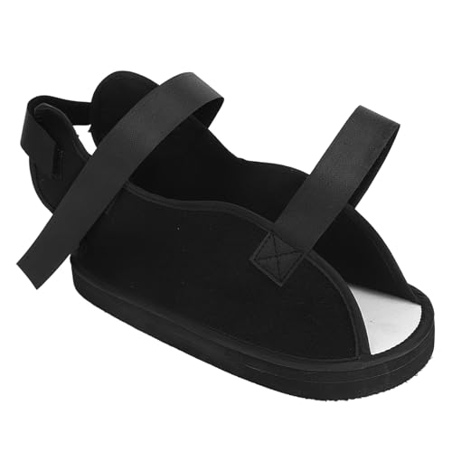 Fyearfly Post-OP-Schuh,Chirurgische Verputzte Schuhe, Offener Zehenbruch Gips schuh, Schützender Beinfuß, Unterstützt Gesundheitsversorgung, Ausrüstung für Gebrochenen Fuß (XL)